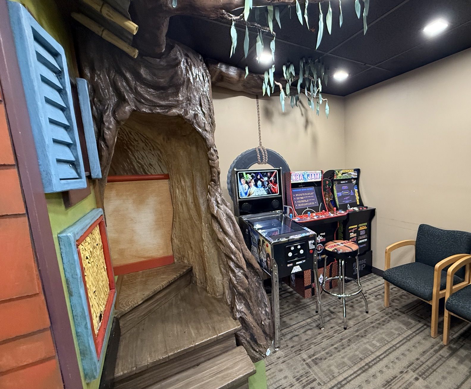 Interior of the pediatric dental office